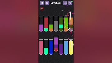 water_level_554 #watersortpuzzle #puzzle #game #sortpuzzle #color