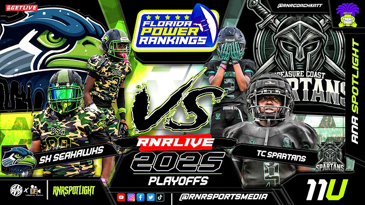SOUTH KENDALL SEAHAWKS VS TREASURE COAST SPARTANS | 11U Florida Elite South Playoffs RD1