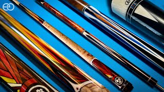 Ice & Fire: Crafting Two Pool Cues From Scratch (No Talking, Just Woodworking)