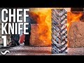 MAKING A CHEF'S KNIFE!!! PART 1