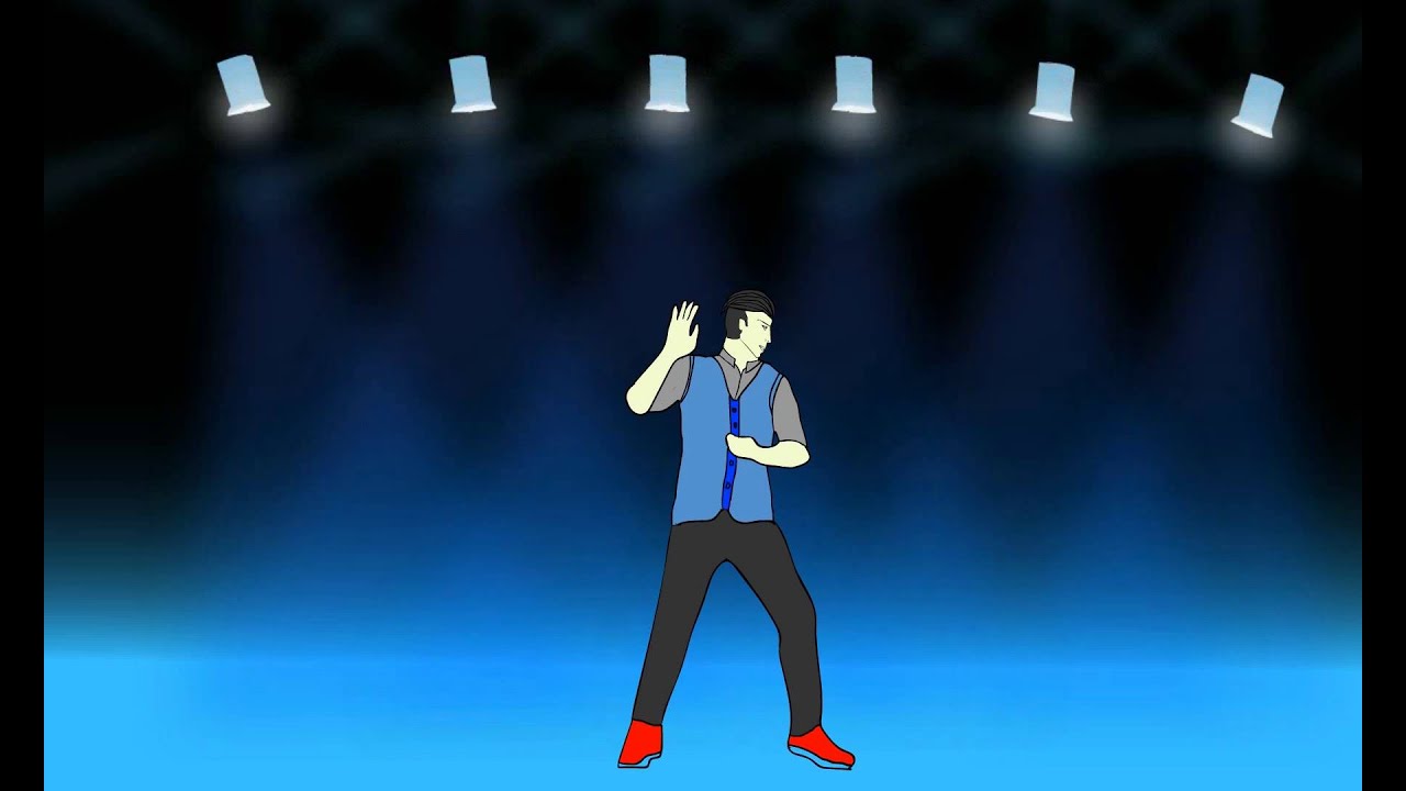 2D Animation Dance  Adobe Animate YouTube