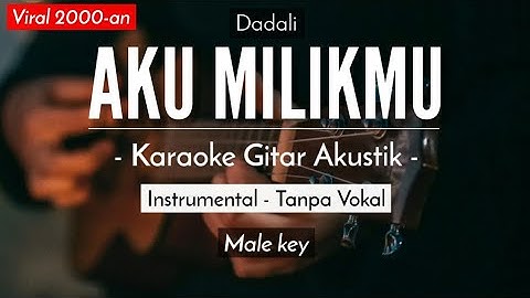 Aku Milikmu (Karaoke Akustik) - Dewa 19 (Virzha Karaoke Version)