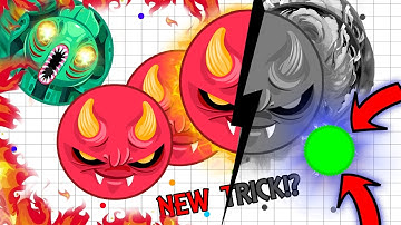 AGARIO - 23 SUCCESSFULL POPSPLIT MONTAGE//Popsplit, 90-Split, MiniPopsplit, and NEW POPSPLIT TRICK!