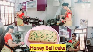 Daily Cooking Vlog Indian Full Day Routine Vlog Honey Bell Cake Recipe 