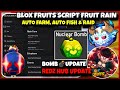 Update Script Blox Fruit Mobile BOMB Rework REDZ HUB V2 💣 FRUIT RAIN, AUTO FARM, AUTO FISH & RACE V4
