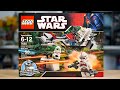 LEGO Star Wars 7655 CLONE TROOPERS BATTLE PACK Review! (2007)