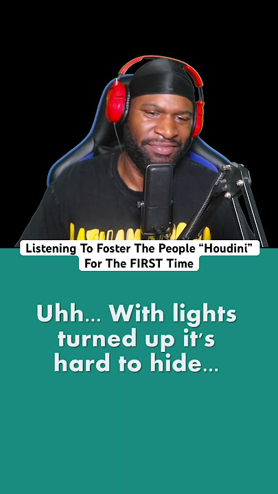 FIRST Time Listening To Foster The People “Houdini”