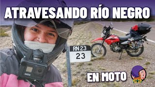 INICIO LA RUTA 23  Aguada Cecilio y Valcheta | Río Negro