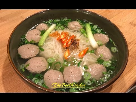 Video: Súp Thịt Viên Bò