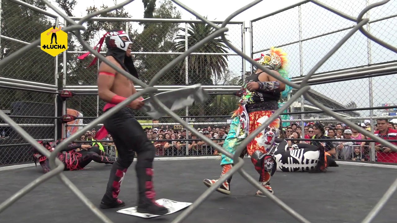 La Parkita vs Mini Psycho Clown vs Octagoncito vs Dinastía vs Laredo Boy vs Parkita Negra - AAA