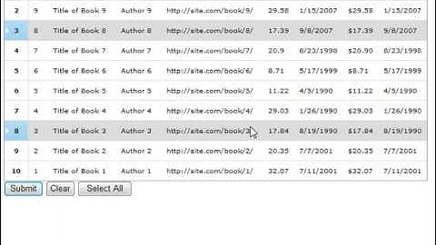 WebDataGrid Client Row Selection - Part 2