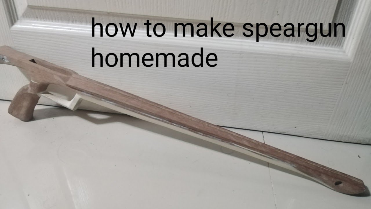speargun homemade part 1 YouTube