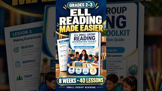 ELL Reading Intervention Toolkit | 8 Weeks of Small Group Lessons