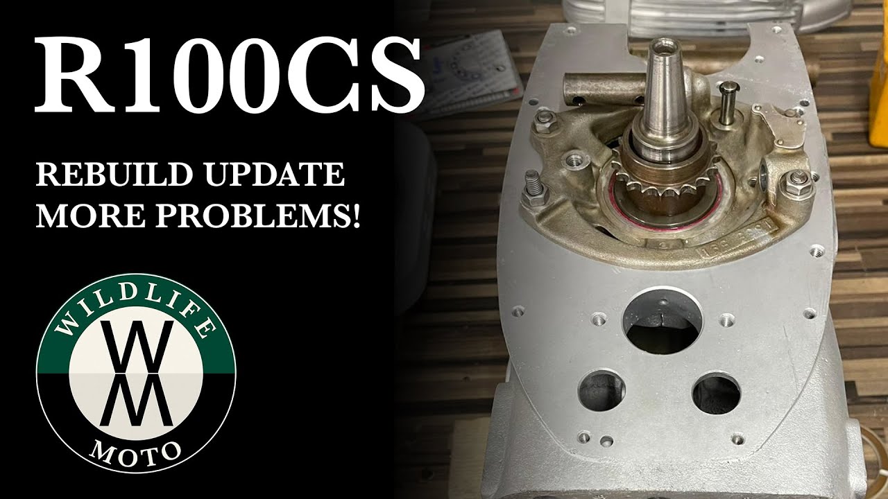 BMW R100CS Classic Airhead Restoration Engine Problems & More YouTube