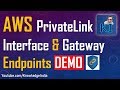 AWS PrivateLink | Interface & Gateway Endpoints DEMO | Using NLB with PrivateLink