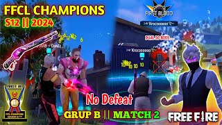 FREE FIRE CUP S12 GRUP B || M2