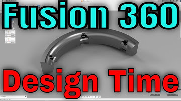 Fusion 360 Design Time-lapse Design Process
