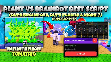 PLANT VS BRAINROT *DUPE* SCRIPT DUPE BRAINROTS, PLANTS, POTIONS & MORE! - ROBLOX SCRIPTS PASTEBIN