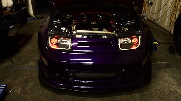 Nissan 300zx z32 fairlady z32 custom headlights
