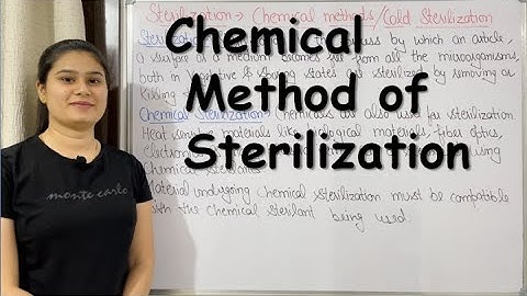 Chemical Methods of Sterilization | Part-2 | Liquid Method | Gaseous Method