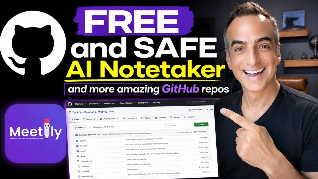 Free transcription app, YouTube scraper, and GitHub’s top repos!