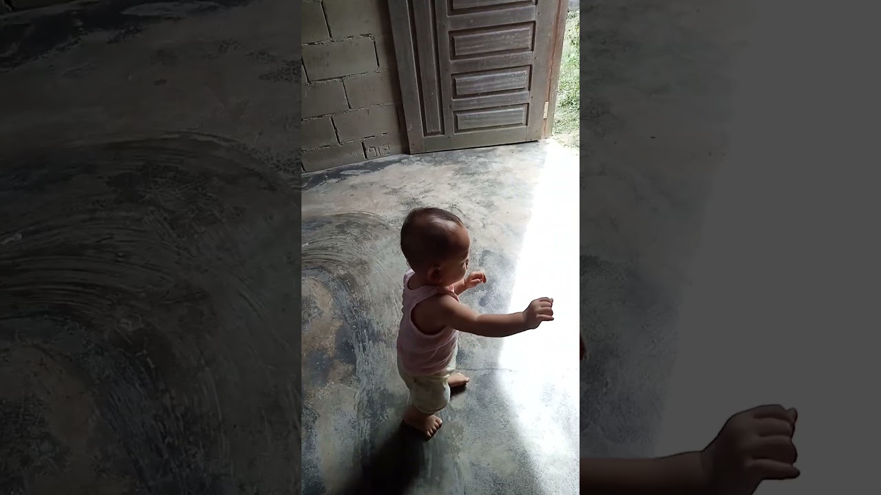 11 bulan apa iya udh pandai jalan bun