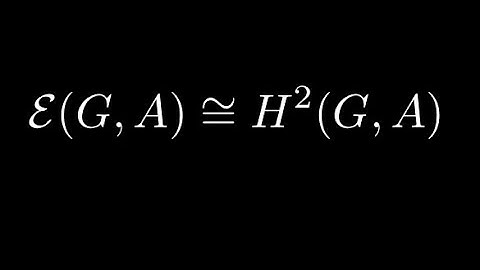 Group extensions and cohomology