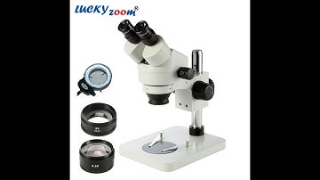 Brand 3 5X 90X Table Pillar Stand Zoom Magnification Binocular Stereo Microscope Inspect PCB