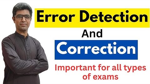 Error Analysis and Correction | Spotting Errors | Sentence Correction For Different Tests, CSS & PMS