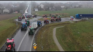 Strajk rolników Widoma 09.02.2024r.