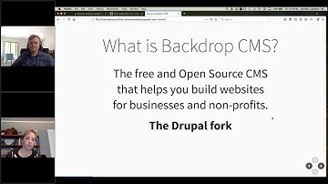 Moving to Backdrop CMS