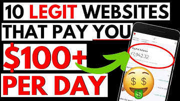 10 Websites To Make $100 Per Day Working From Home