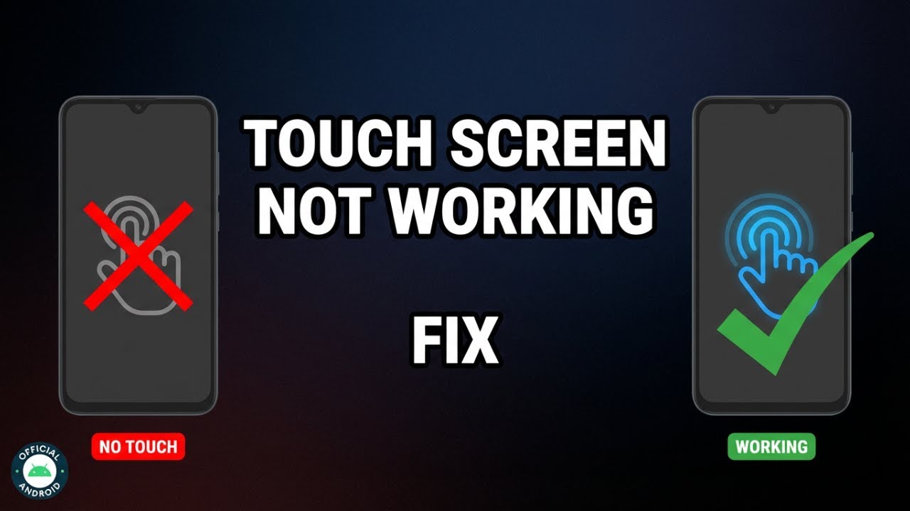 How To Fix an Unresponsive Touch Screen on Android - YouTube