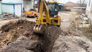 One machine does the work of two! 388 Backhoe Loader - Dig & Load Fast 🚜 | WhatsApp +86 17737316331