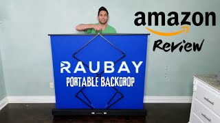 Amazon Influencer Product Review: Raubay Portable Backdrop