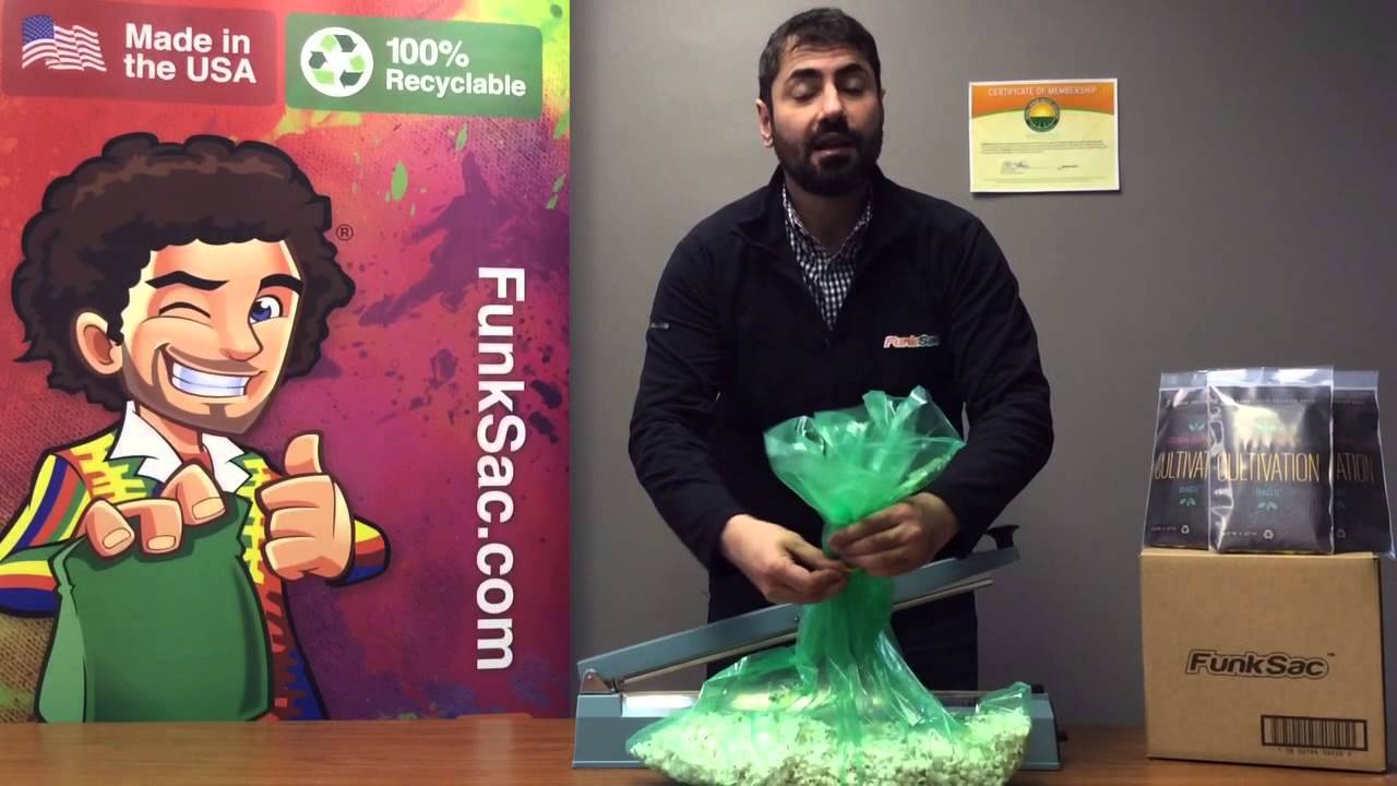 FunkSac Odor Barrier Cultivation Bag YouTube