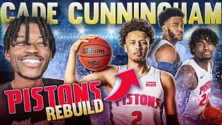 CADE CUNNINGHAM DETROIT PISTONS REBUILDING CHALLENGE IN NBA 2K21