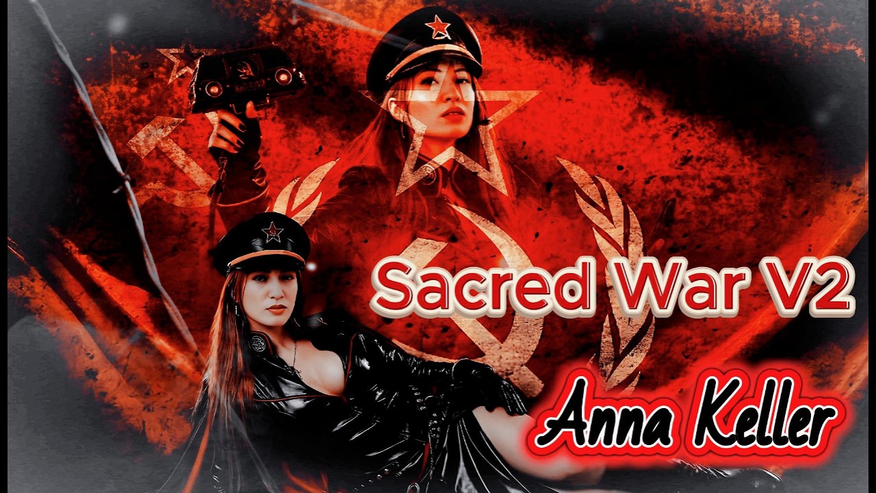 THE SACRED WAR V2 (Священная война) | Apocalyptic Industrial Metal Cover | ANNA KELLER