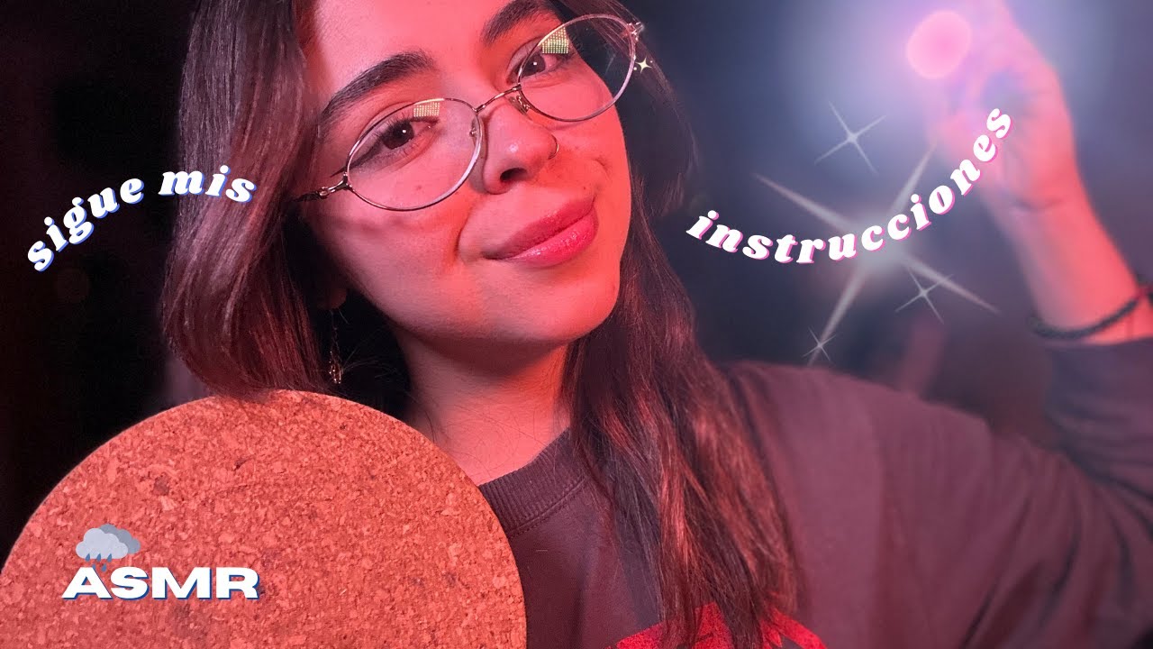 Sigue mis instrucciones para dormir 😴🌧️  | Blacky ASMR