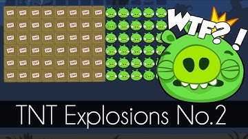 Bad Piggies - TNT EXPLOSIONS PART 2 (Field of Dreams)