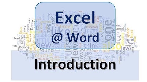 Intro + Some Basic Shortcuts | Microsoft Word Tips & Tricks | Excel @ Word | The S.I.L.K Route