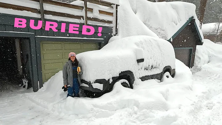 MEGA STORM HITS LAKE TAHOE (60 INCHES in 2 DAYS)