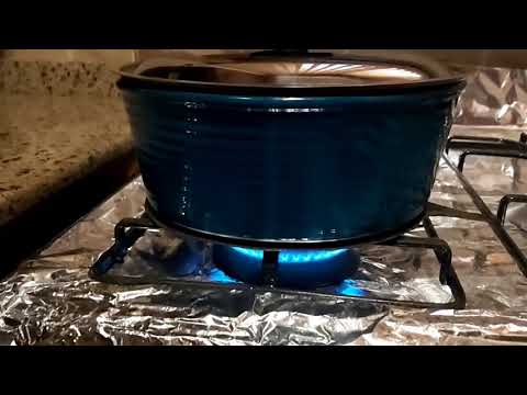 الطواجن البورسلين على النار المباشره