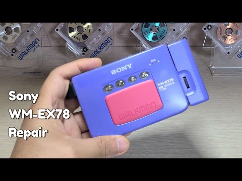 Sony WM-EX78 Repair Cassette Player Walkman - YouTube