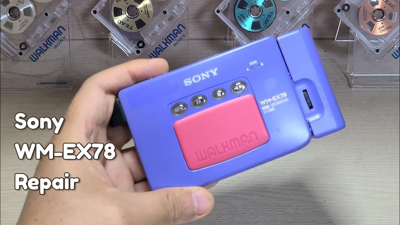 Sony WM-EX78 Repair Cassette Player Walkman - YouTube