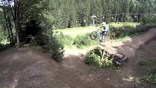 Châtel step up gap jump