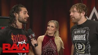 Dean Ambrose refuses to trust Seth Rollins: Raw, July 31, 2017