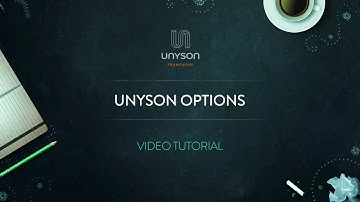 Unyson Options