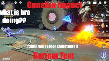 Genshin Impact is a PERFECT game with no bugs AT ALL!!