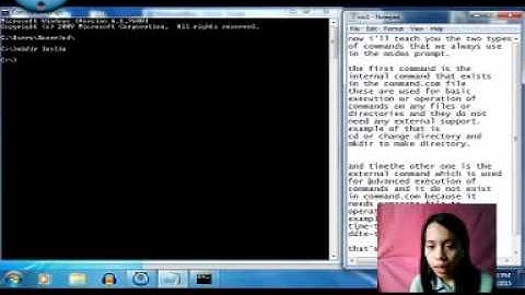 MSDOS internal & external commands :)